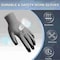 I9 Essentials Coated Gloves, Black & Grey, L 6 PK 100033 - alternate 7